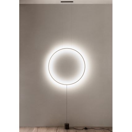Redo 01-2197 - LED Golvlampa SLICK LED/19W/230V svart