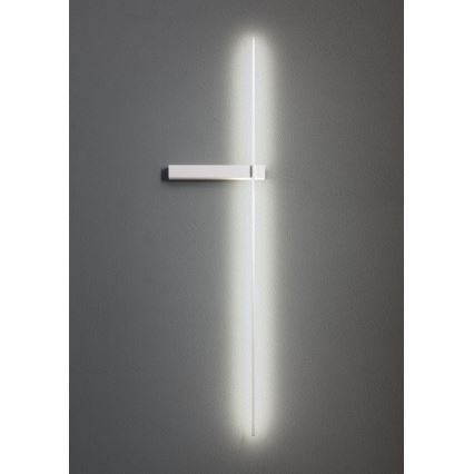 Redo 01-2200 - LED Vägglampa TANGENT LED/14W/230V 3000K 125,4 cm vit