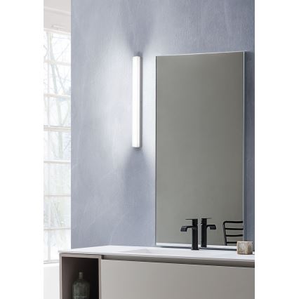 Redo 01-2330 - LED-belyst badrumsspegel TASK LED/18W/230V 90 cm CRI 90 IP44 blank krom