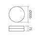 Redo 01-236 - Taklampa TEO 1xE14/28W/230V diameter 23,5 cm