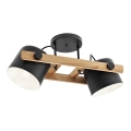 Redo 01-2400 - Taklampa POOH 2xE27/42W/230V bok