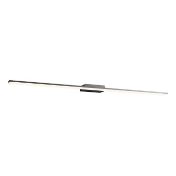 Redo 01-2512 - Badrumsspegel med LED-belysning BARRIO LED/34,32W/230V 120 cm CRI 90 IP44 svart