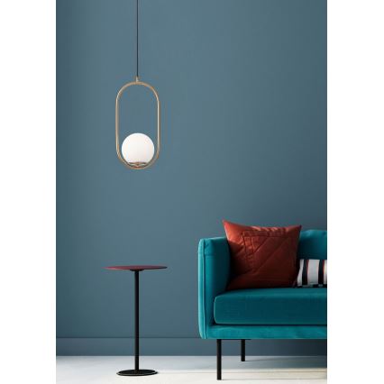 Redo 01-2624 - Ljuskrona med textilsladd NIVA 1xE14/28W/230V