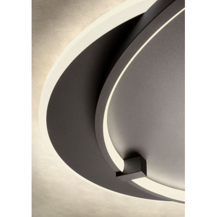 Redo 01-2660 - LED taklampa ARP LED/45W/230V svart