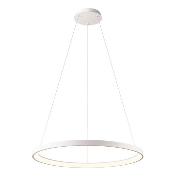 Redo 01-2675 - LED-dimbar pendellampa med kabel ICONIC LED/60W/230V Ø 78 cm vit