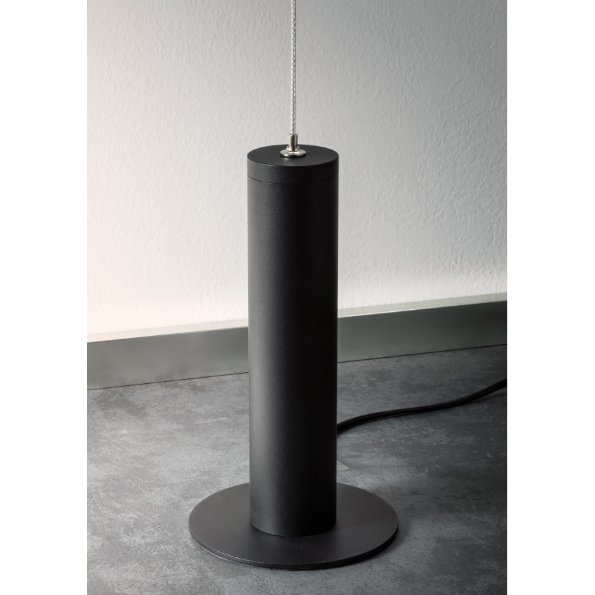 Redo 01-2695 - LED Dimbara golvlampa PICAS LED/12W/230V svart