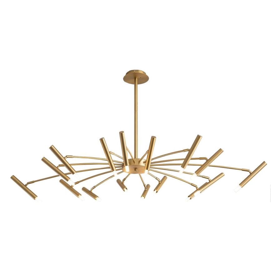 Redo 01-2776 - Pendelkrona RAYEN 16xG9/10W/230V brons