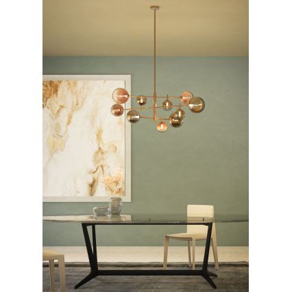 Redo 01-2781 - Pendelkrona ROY 10xG9/10W/230V