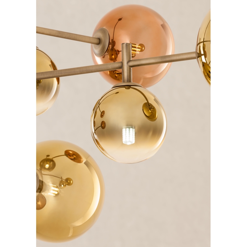 Redo 01-2781 - Pendelkrona ROY 10xG9/10W/230V