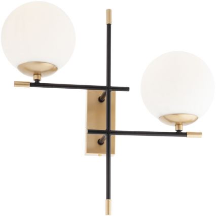 Redo 01-2947 - Vägglampa ESSENTIAL 2xE14/28W/230V