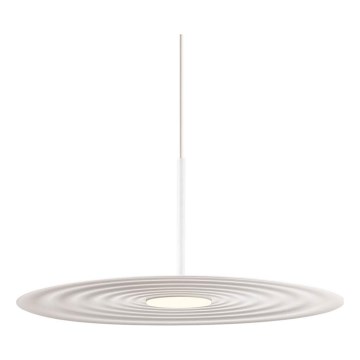 Redo 01-3044 - LED-pendel på vajer LAKE LED/13W/230V CRI 90 Ø 50 cm vit