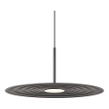 Redo 01-3047 - LED-pendellampa med kabel LAKE LED 13W/230V CRI 90 Ø 50 cm svart