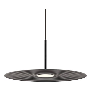 Redo 01-3047 - LED-pendellampa med kabel LAKE LED 13W/230V CRI 90 Ø 50 cm svart