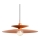 Redo 01-3049 - Pendellampa med kabel GUNNAR 1xE27/42W/230V Ø 50 cm orange