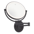 Redo 01-3088 - LED Ljusreglerad beröring Sminkspegel SELFIE LED/7W/230V 3000/4000/6000K svart