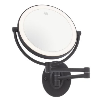 Redo 01-3088 - LED Ljusreglerad beröring Sminkspegel SELFIE LED/7W/230V 3000/4000/6000K svart