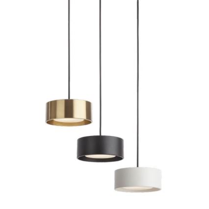 Redo 01-3101 - LED ljuskrona med textilsladd PUNKT LED/6W/230V diameter 15 cm svart