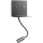 Redo 01-3211 - LED väggspotlight MOKA LED/6W + LED/3W/230V USB CRI90 svart