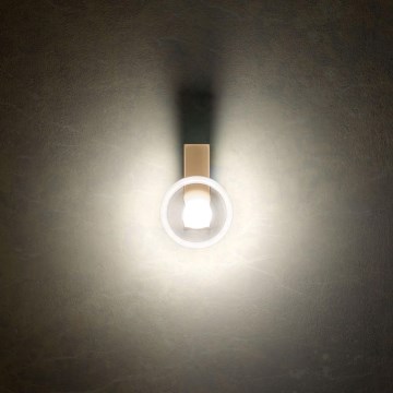 Redo 01-3239 - LED Vägglampa SINCLAIR LED/6,5W/230V CRI 93 IP21 guld