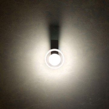Redo 01-3240 - LED Vägglampa SINCLAIR LED/6,5W/230V CRI 93 IP21 svart