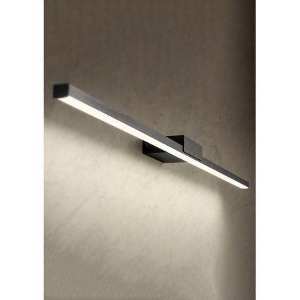 Redo 01-3273 - LED-badrumsspegelbelysning ASTON LED/18W/230V 3000/4000K 90 cm CRI 90 IP44 svart