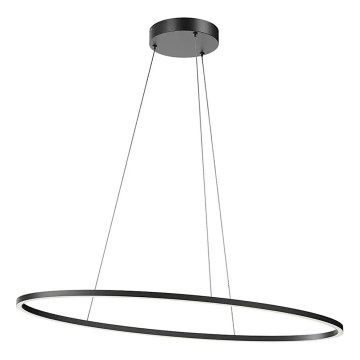 Redo 01-3339 - Dimbart LED-ljuskrona på kabel LEO LED/48W/230V 3000/4000K CRI 90 40x95 cm svart