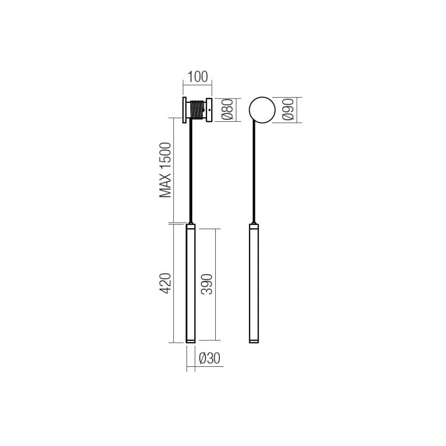 Redo 01-3361 - LED dimbar vägglampa SWING LED/9W/230V 3000/4000K CRI 90 vit