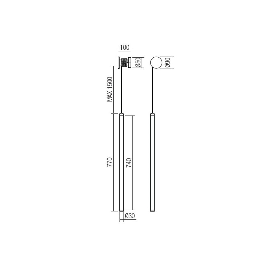 Redo 01-3363 - Dimmbar LED-vägglampa SWING LED/16W/230V 3000/4000K CRI 90 vit