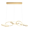 Redo 01-3392 - Dimmbar LED-pendellampa på kabel BIAS LED/120W/230V 3000/4500/6500K CRI 90 guld