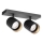 Redo 01-3403 - Spotlampa DELPHI 2xGU10/7W/230V svart
