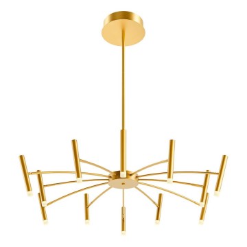 Redo 01-3448 - LED dimbar taklampa på stång RAYEN LED/60W/230V CRI 90 guld