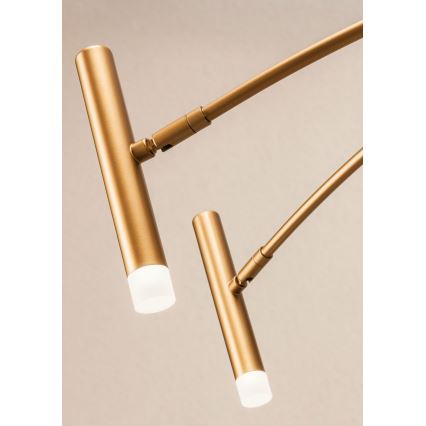 Redo 01-3450 - Dimbar LED-taklampa på stång RAYEN LED/80W/230V CRI 90 guld