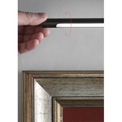 Redo 01-3465 - LED tavelbelysning KENDO LED/6W/230V 34,4 cm CRI 92 svart