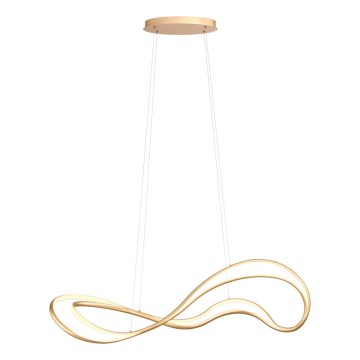 Redo 01-3598 - Dimbar TEMPEST LED-ljuskrona på vajer, LED/58W/230V, guld