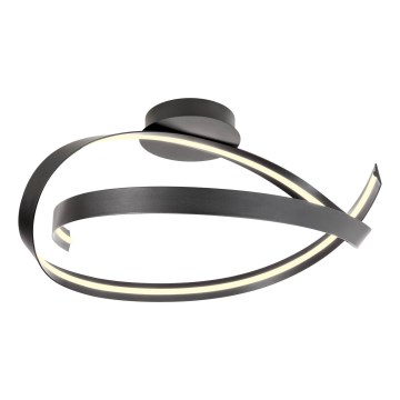 Redo 01-3614 - Dimmbar LED-takarmatur IMPULS LED/34W/230V Ø 60 cm svart