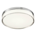 Redo 01-3728 - LED Badrumstaklampa FRISBI LED/18W/230V Ø 28 cm CRI 90 3000/4000K IP44 blank krom