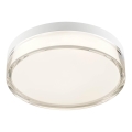 Redo 01-3731 - LED Badrumstaklampa FRISBI LED/12W/230V Ø 23 cm CRI 90 3000/4000K IP44 vit