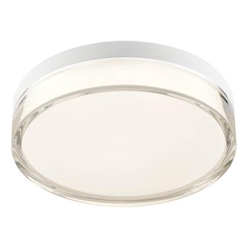 Redo 01-3731 - LED Badrumstaklampa FRISBI LED/12W/230V Ø 23 cm CRI 90 3000/4000K IP44 vit