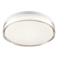 Redo 01-3732 - LED badrumstaklampa FRISBI LED/18W/230V Ø 28 cm CRI 90 3000/4000K IP44 vit