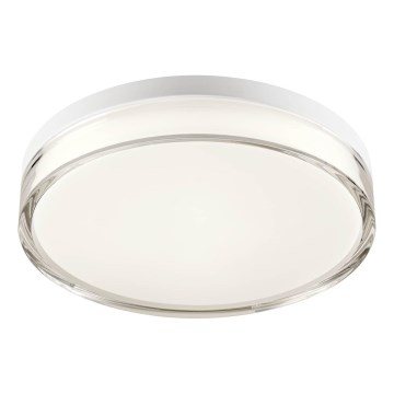 Redo 01-3732 - LED badrumstaklampa FRISBI LED/18W/230V Ø 28 cm CRI 90 3000/4000K IP44 vit