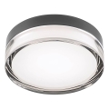 Redo 01-3733 - LED badrumstaklampa FRISBI LED/8W/230V Ø 15 cm CRI 90 IP44 svart