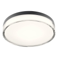 Redo 01-3736 - LED badrumstaklampa FRISBI LED/18W/230V Ø 28 cm CRI 90 3000/4000K IP44 svart