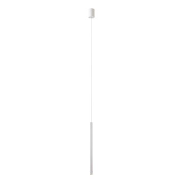 Redo 01-3856 - LED-pendellampa med vajer NIKOS LED/8W/230V 3000K CRI 90 Ø 6 cm vit
