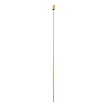 Redo 01-3860 - LED-pendel på vajer NIKOS LED/8W/230V CRI 90 Ø 6 cm guld