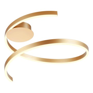 Redo 01-4011 - Dimmbar LED-taklampa SCROLL LED/38W/230V 3000K/4000K/6000K CRI 90 Ø 60 cm guldfinish