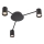 Redo 01-4050 - Spotlight NOA 3xGU10/10W/230V svart