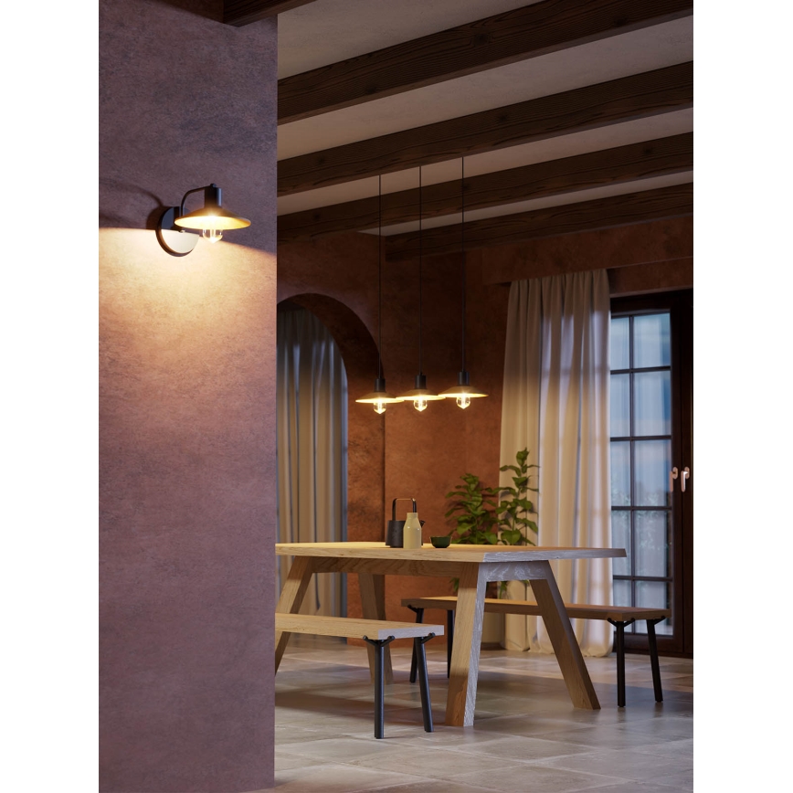 Redo 01-4053 - Vägglampa FRESNO 1xE27/42W/230V