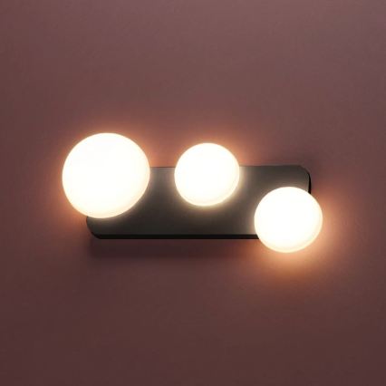 Redo 01-4330 - LED-vägglampa LUMIEN 3xLED/18W/230V 2700/3000K CRI 90 vit/svart