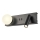 Redo 01-4663 - LED-väggarmatur NORMA LED/5W/230V + LED/3W CRI 90 USB vit/svart