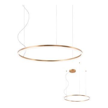 Redo 01-4877 - Dimbara LED-hänglampa ORBIT med kabel, 55W, 230V, 2700/3000K, brons